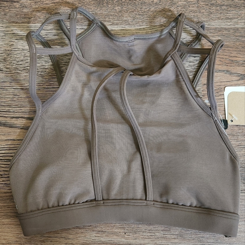 Strappy Mesh Reebok Sports Bre